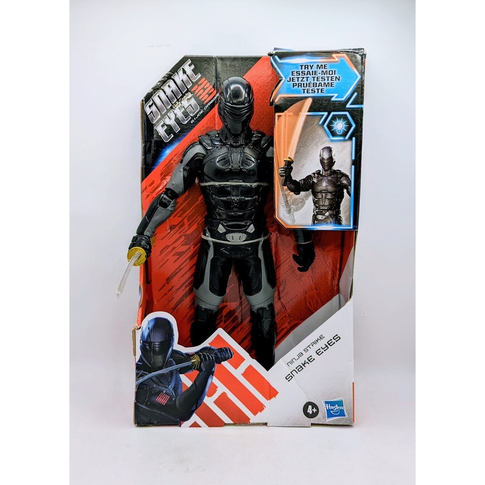 Snake Eyes: G.I. Joe Origins Ninja Strike Snake Eyes Collectible 12" Figure